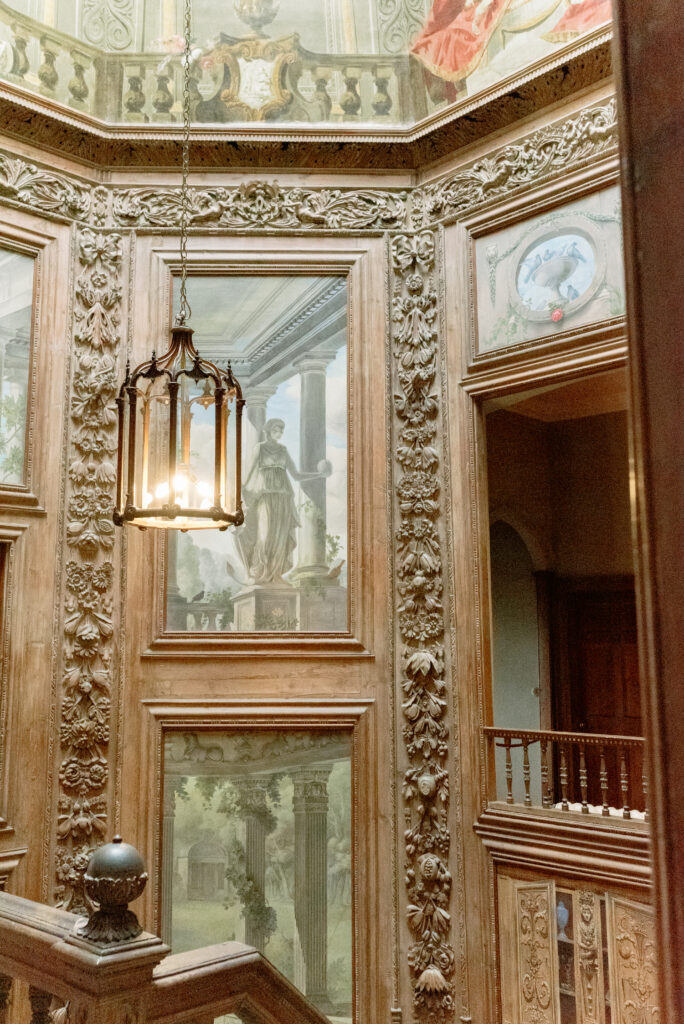 Hopetoun House interior staircase