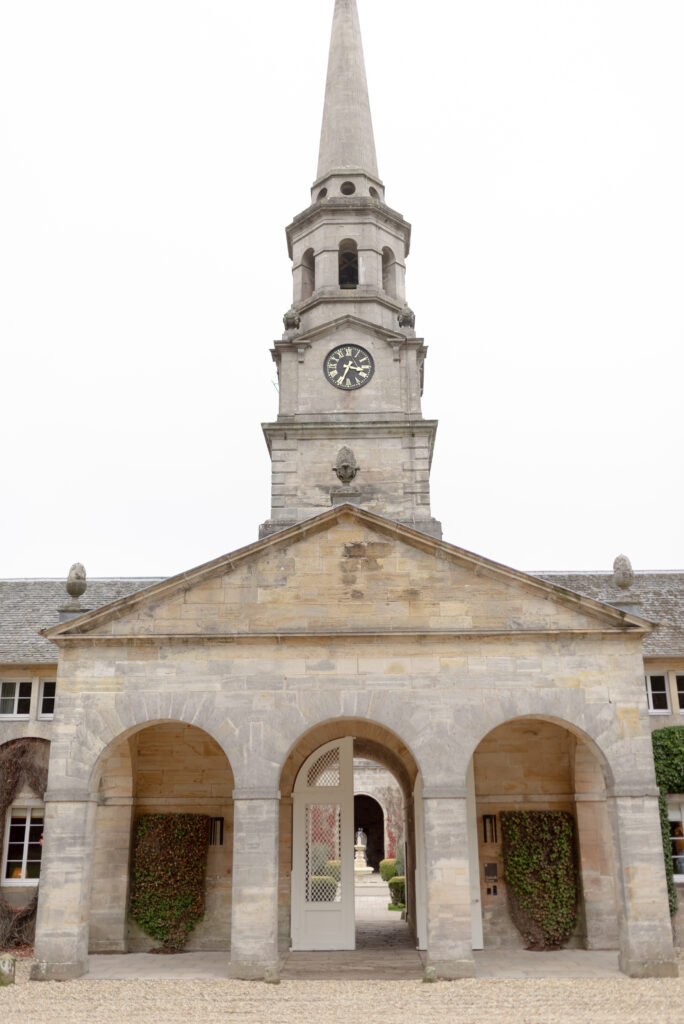 The grand entrance of Penicuik House, Penicuik Estate, Scotland — an exclusive use, private estate wedding venue near Edinburgh, Scotland. Image by luxury fine art wedding photographer, Jill Cherry Porter, in connection with top wedding planner Scotland, Emma Matthews, founder of Timeless White Wedding Planning, and Jill Alexander, abundant wedding florist Scotland, The Little Flower Atelier.