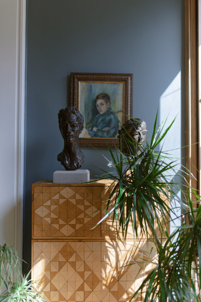 The interior artwork of Birkhill Castle, an exclusive-use private estate wedding venue in Scotland