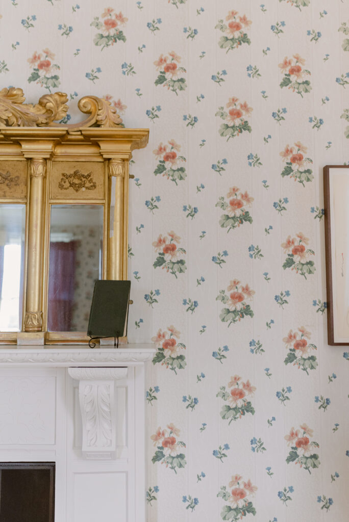 Heritage design interiors of Birkhill Castle private wedding venue, Scotland.
