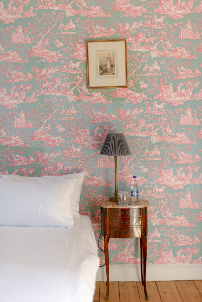 The bedrooms of Birkhill Castle, an exclusive-use private estate wedding venue in Scotland