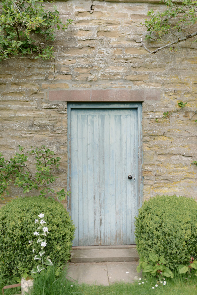 Birkhill Castle walled garden wedding venue, Scotland. Image by Scottish wedding photographer Jill Cherry Porter.